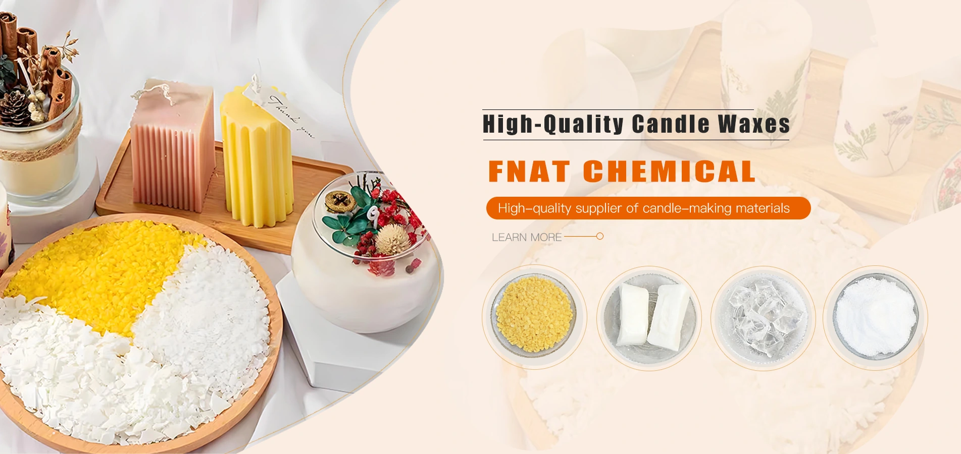 تامین کننده موم شمع چین