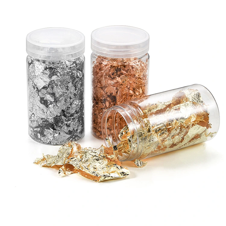 ورق طلا خرد شده