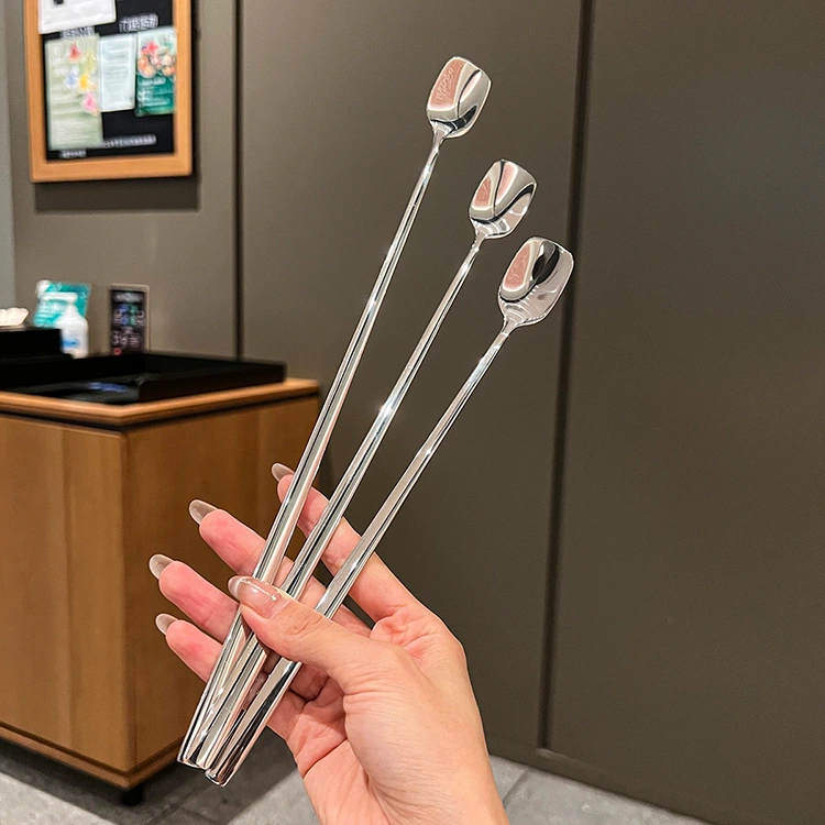 قاشق مخلوط کن استنلس استیل